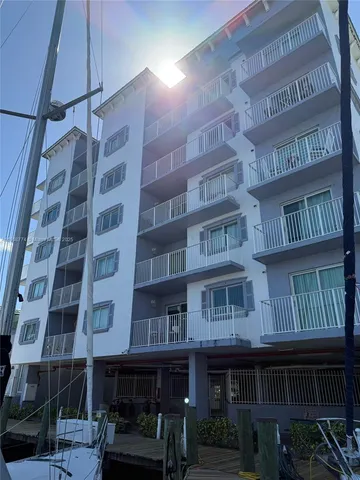 a front view of a building