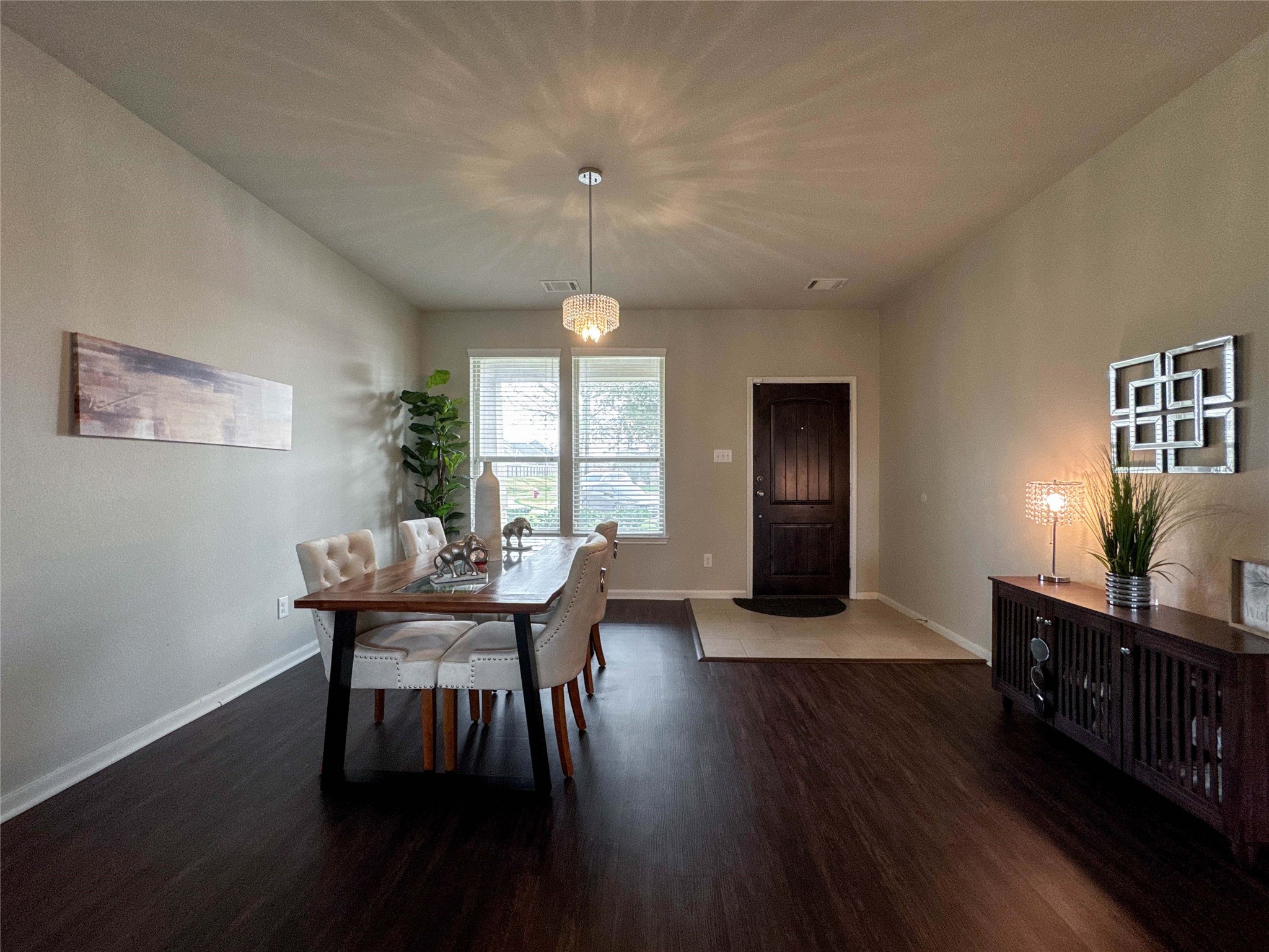 2 Eagle Lake Court Manvel, TX 77578 - Photo 19 of 38 a view of a dining room with furniture and window