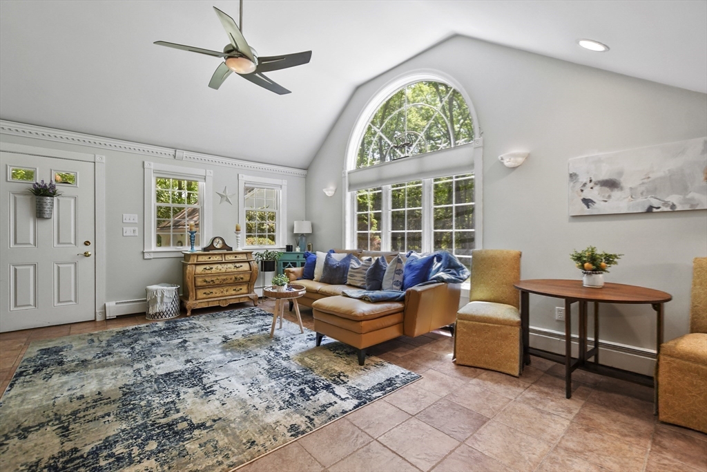 40 Herrick Road Boxford, MA 01921 - Photo 32 of 40 a living room with furniture and a large window