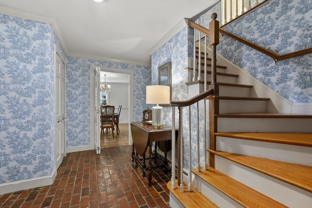 40 Herrick Road Boxford, MA 01921 - Photo 5 of 40 a view of entryway livingroom and hall with wooden floor