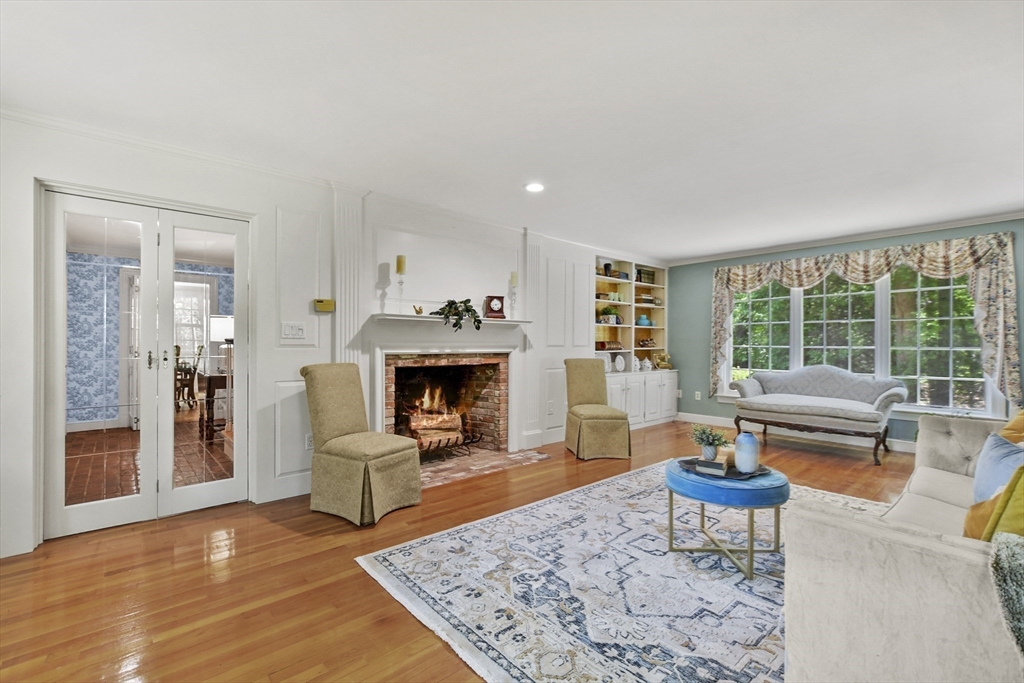40 Herrick Road Boxford, MA 01921 - Photo 6 of 40 a living room with furniture and a fireplace