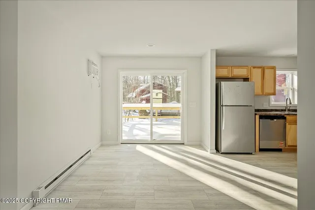 a view of city and ocean