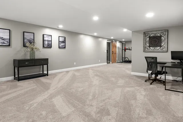 a view of a house with a patio