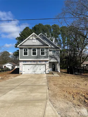 a view of a house with a patio