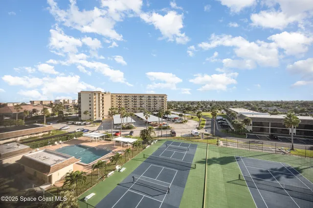 a city view with buildings