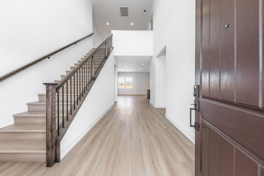 401 Pah Rah Rdg Drive, Unit MAGNOLIA 35 Sparks, NV 89441 - Photo 3 of 21 a view of entryway and hall with wooden floor