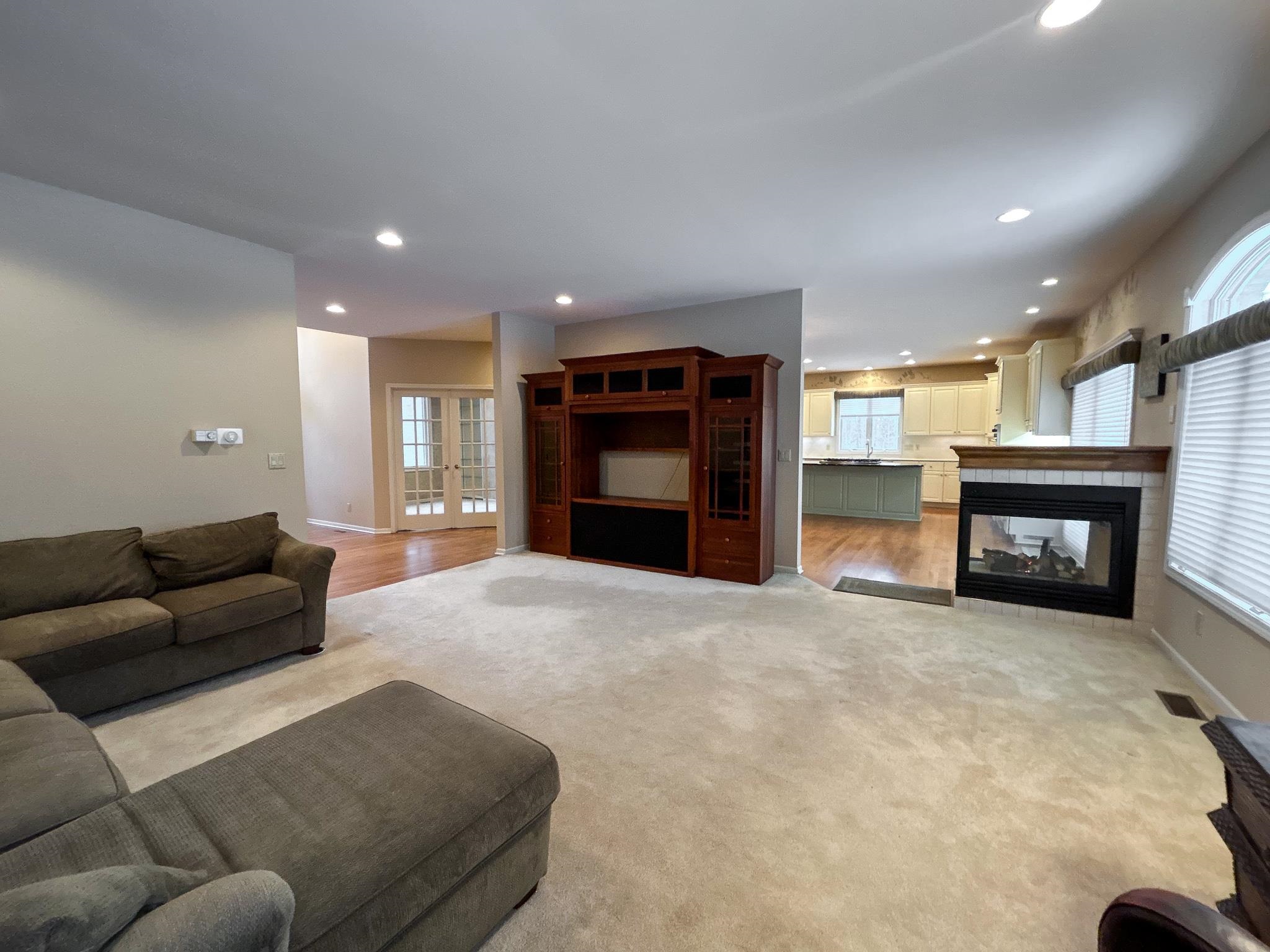 1510 Baldwin Road Grand Blanc, MI 48439 - Photo 9 of 43 See through gas fireplace