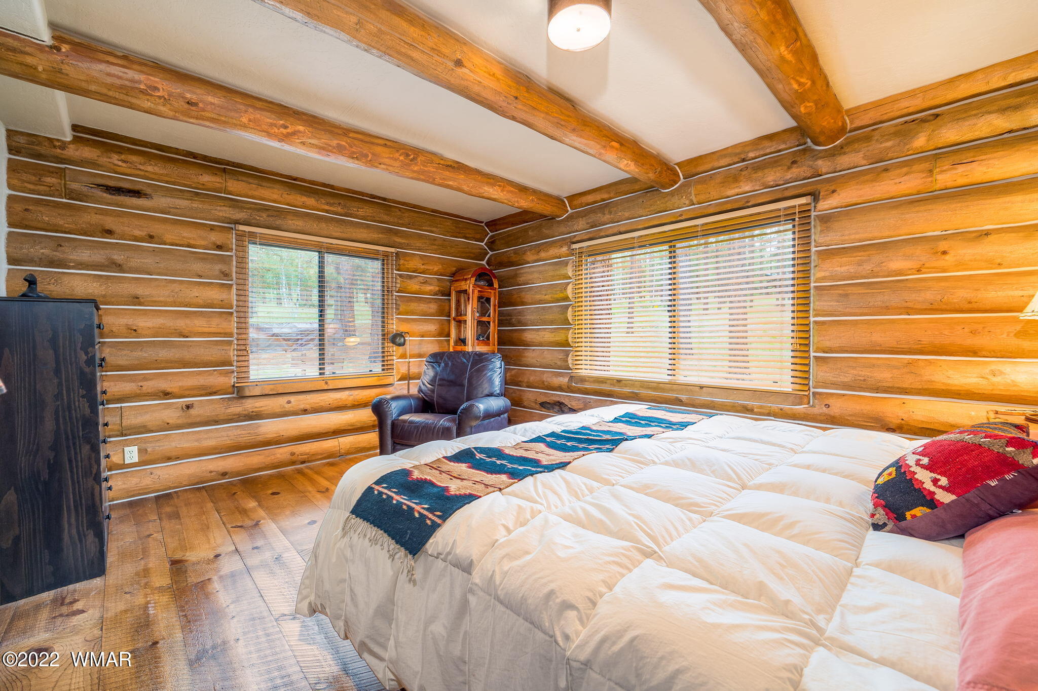 11 N1063 Greer, AZ 85927 - Photo 18 of 31 a bedroom with a bed and a window