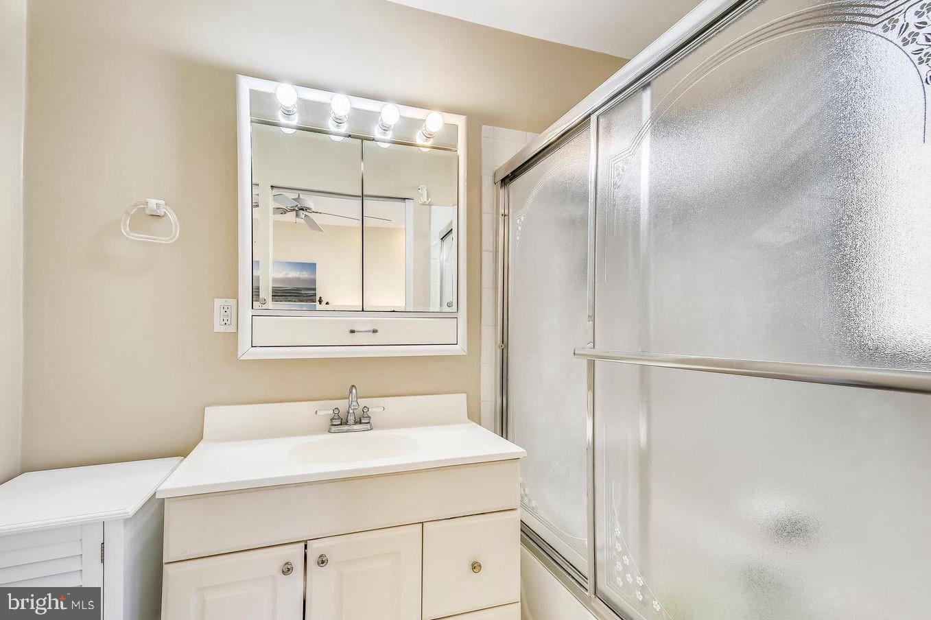 746 Thayer Avenue Silver Spring, MD 20910 - Photo 9 of 43 a bathroom with a sink and a mirror