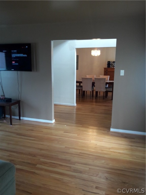1707 Decatur Street Richmond, VA 23224 - Photo 8 of 8 a view of a livingroom with wooden floor