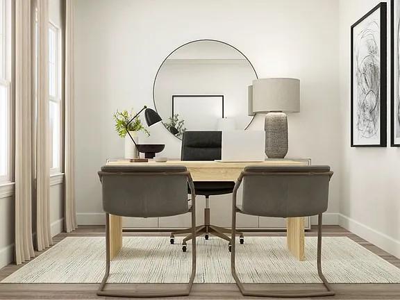 208 Eden View Bend Raleigh, NC 27610 - Photo 12 of 14 a view of a workspace with furniture