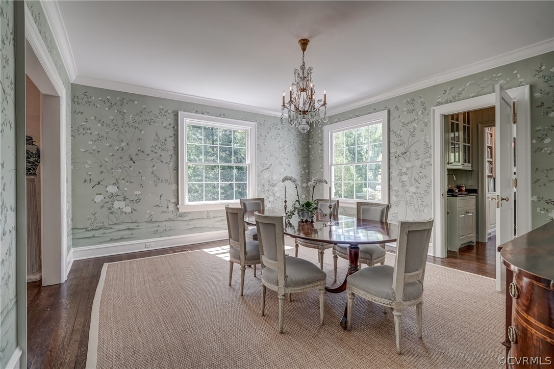 20 Rio Vista Lane Richmond, VA 23226 - Photo 21 of 49 a view of a dining room with furniture window and outside view