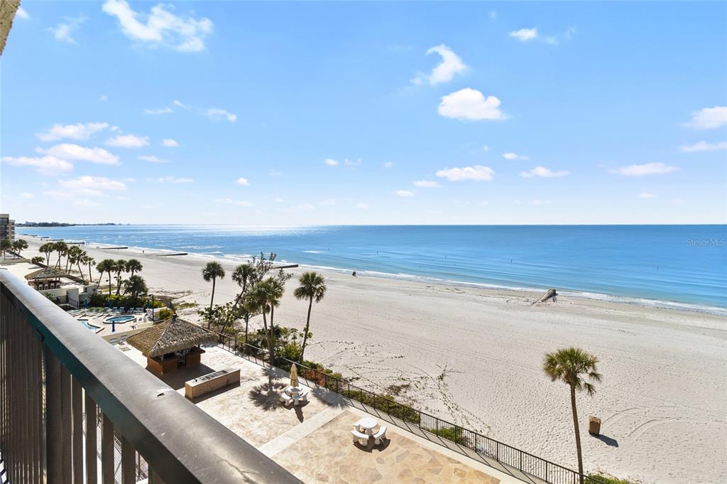 15000 Gulf Boulevard, Unit 605 Madeira Beach, FL 33708 - Photo 27 of 54 a view of a terrace with a lake view