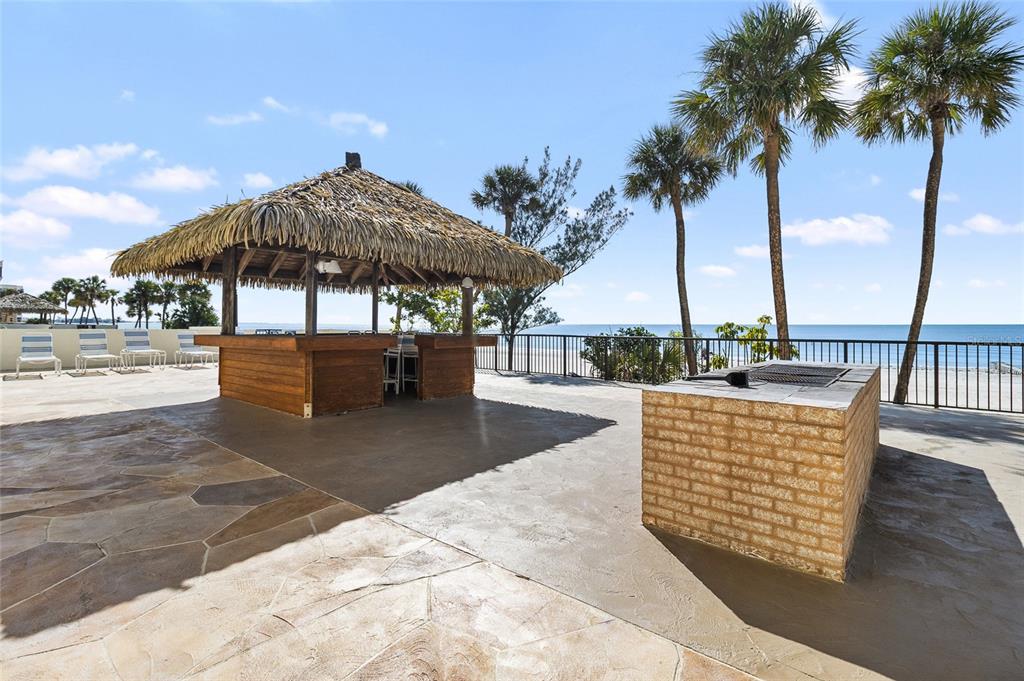 15000 Gulf Boulevard, Unit 605 Madeira Beach, FL 33708 - Photo 42 of 54 a view of outdoor space with seating space