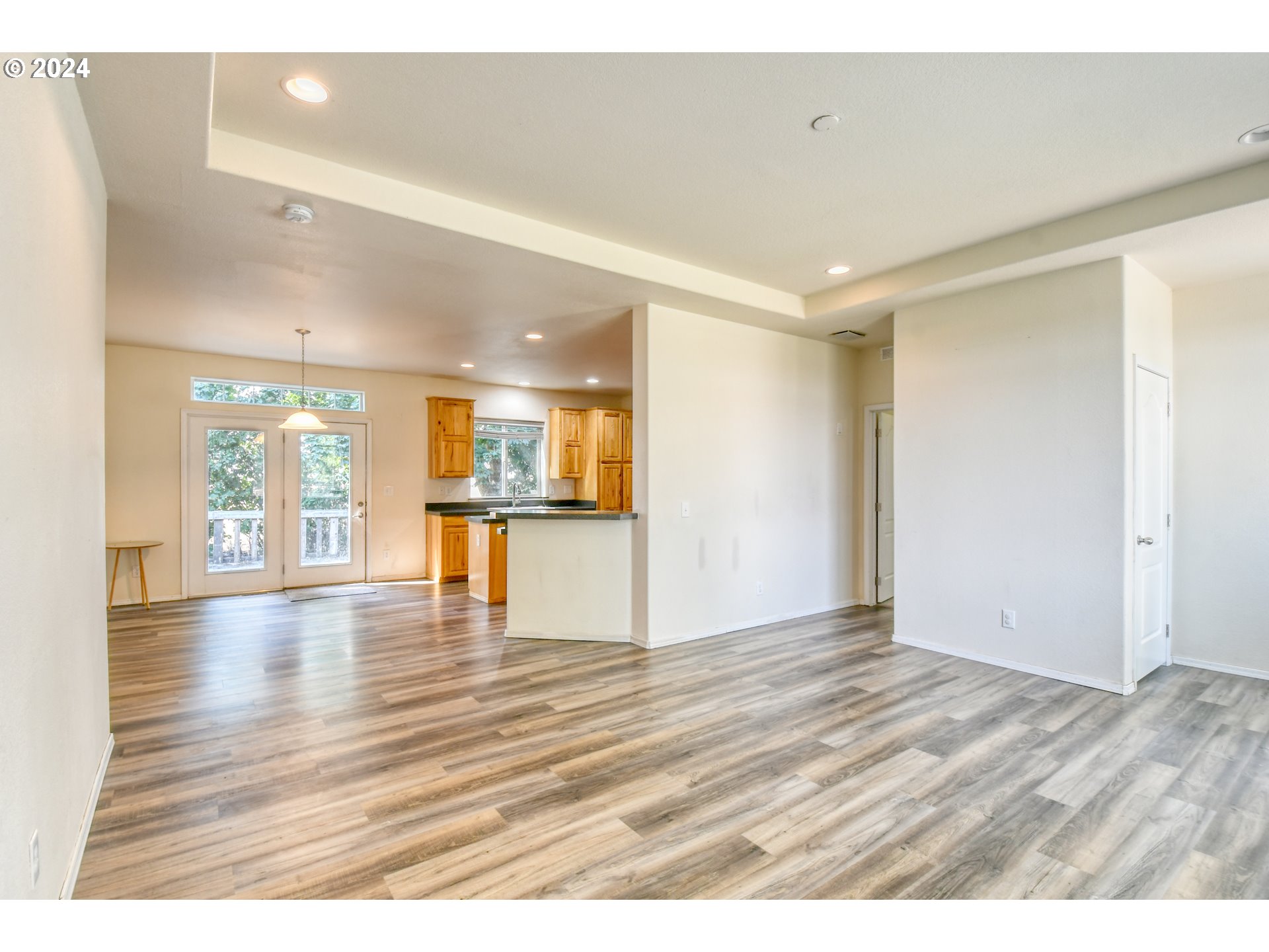 45457 Trail Road Pendleton, OR 97801 - Photo 6 of 48 a view of an empty room with wooden floor