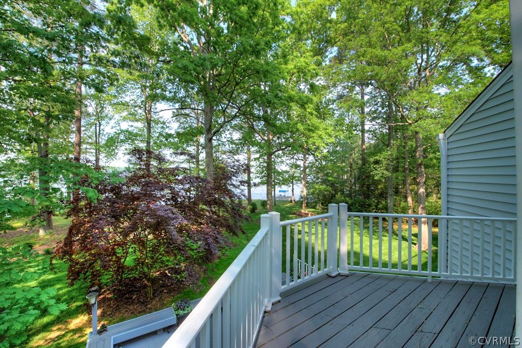 3506 Walkers Ferry Road Midlothian, VA 23112 - Photo 42 of 50 a balcony with trees in front of it