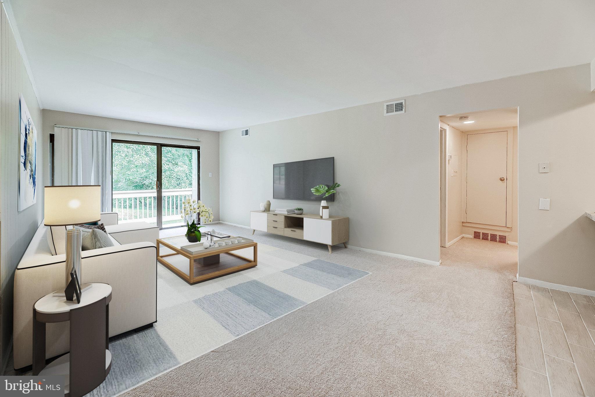 Living Room - Virtually Staged