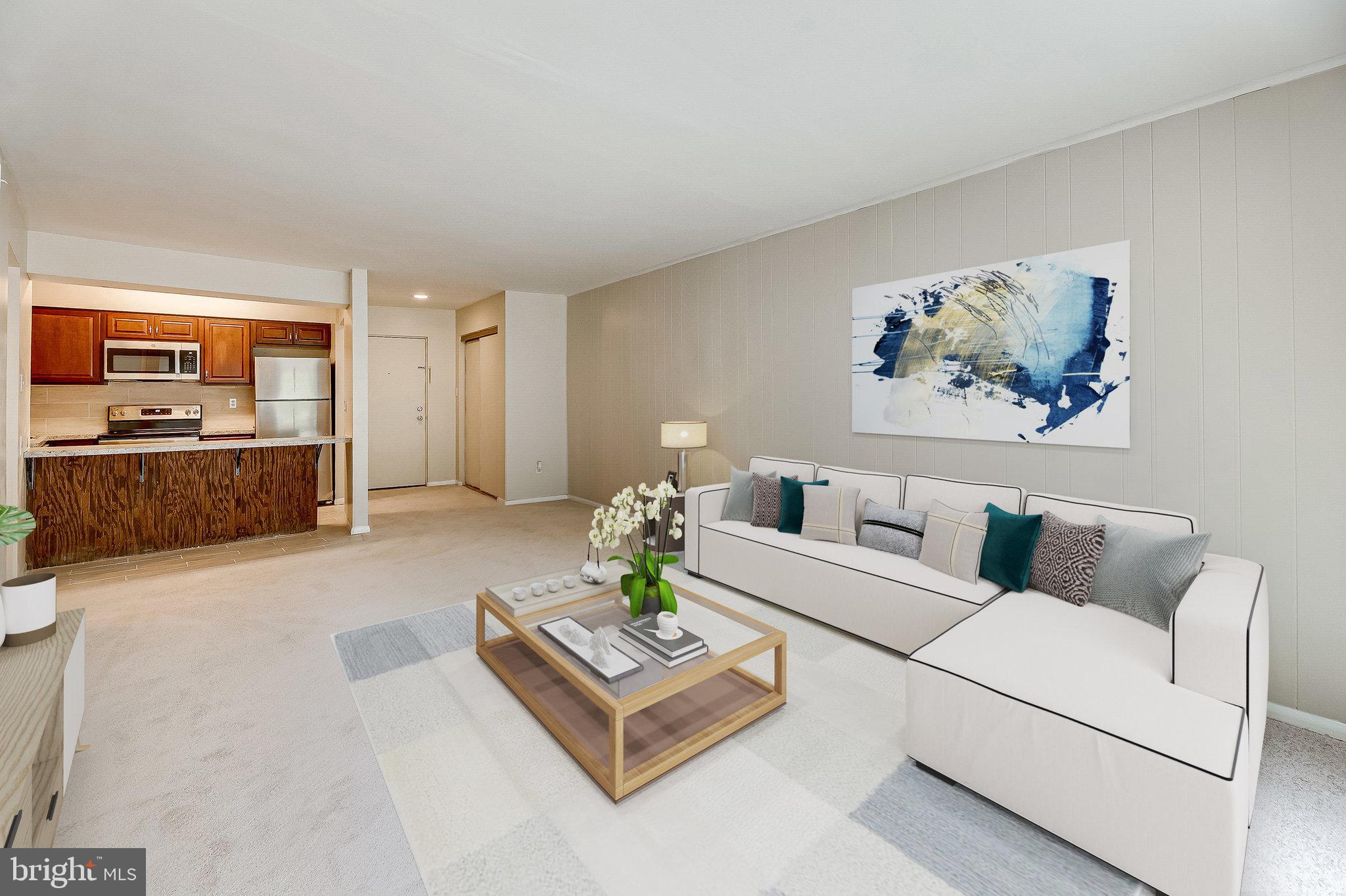 Living Room - Virtually Staged