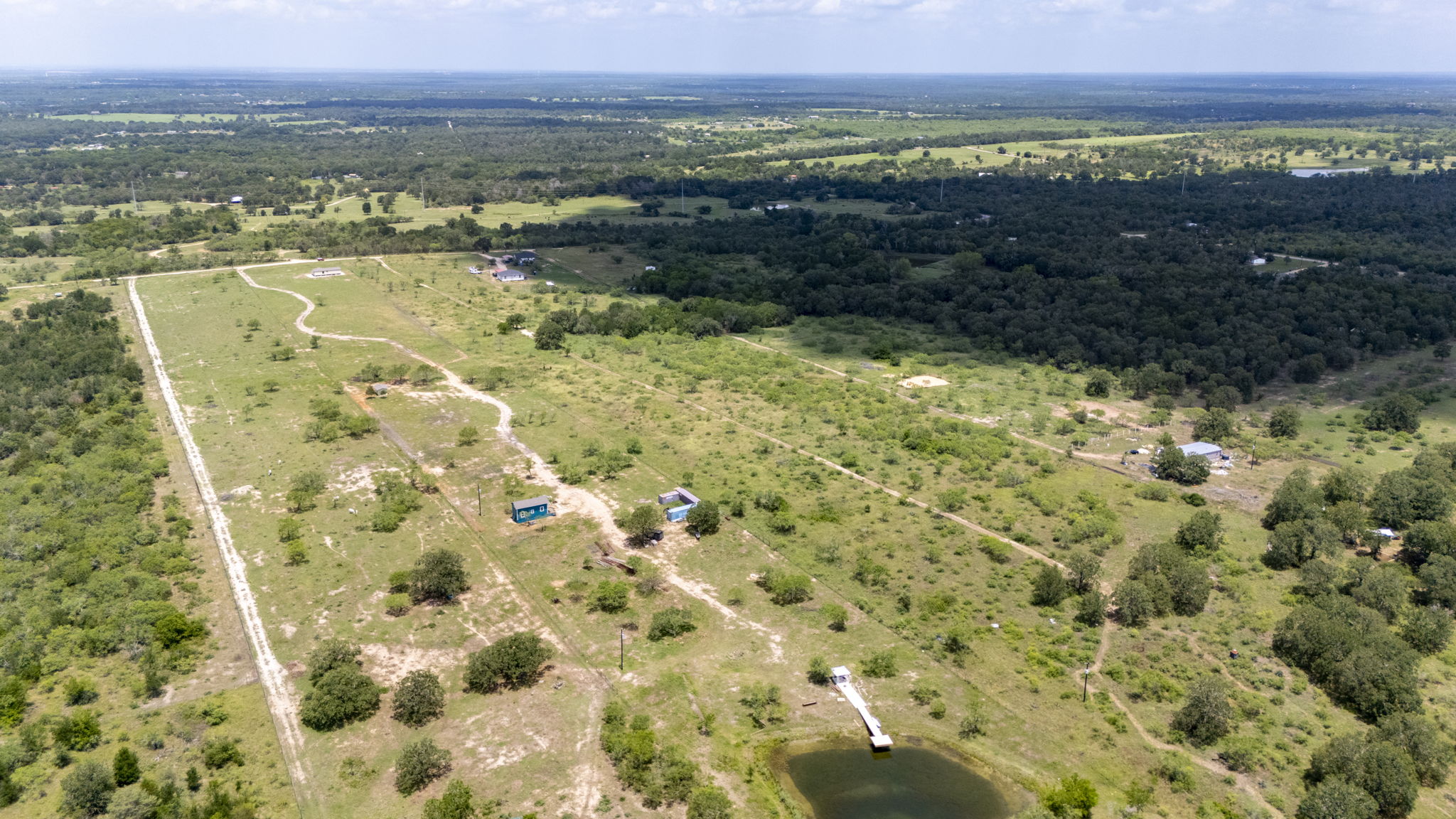 401 Turnback Trail Dale, TX 78616 - Photo 10 of 34 a view of lake and mountain