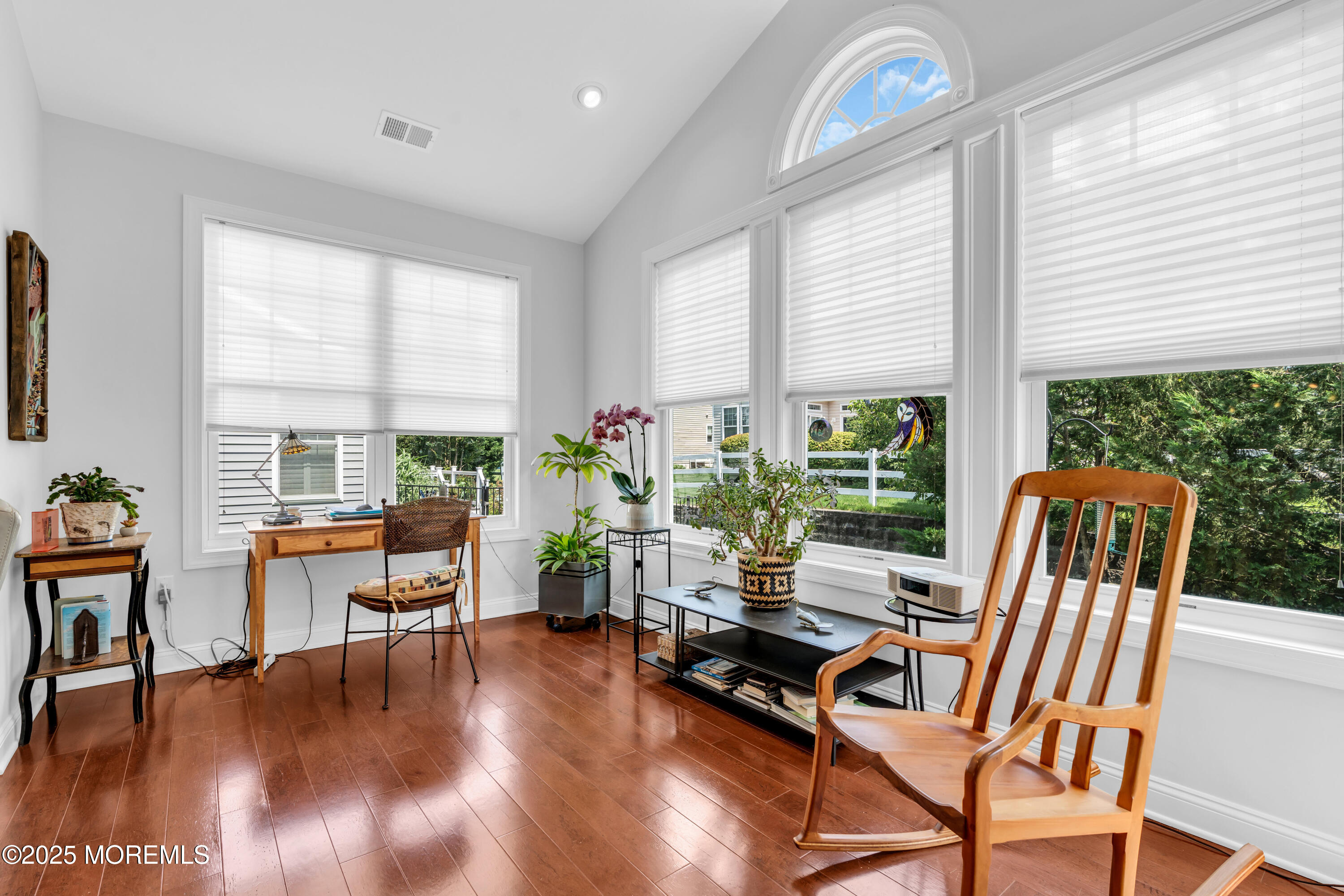 16 Haskell Way Oceanport, NJ 07757 - Photo 26 of 43 a living room with furniture and floor to ceiling windows