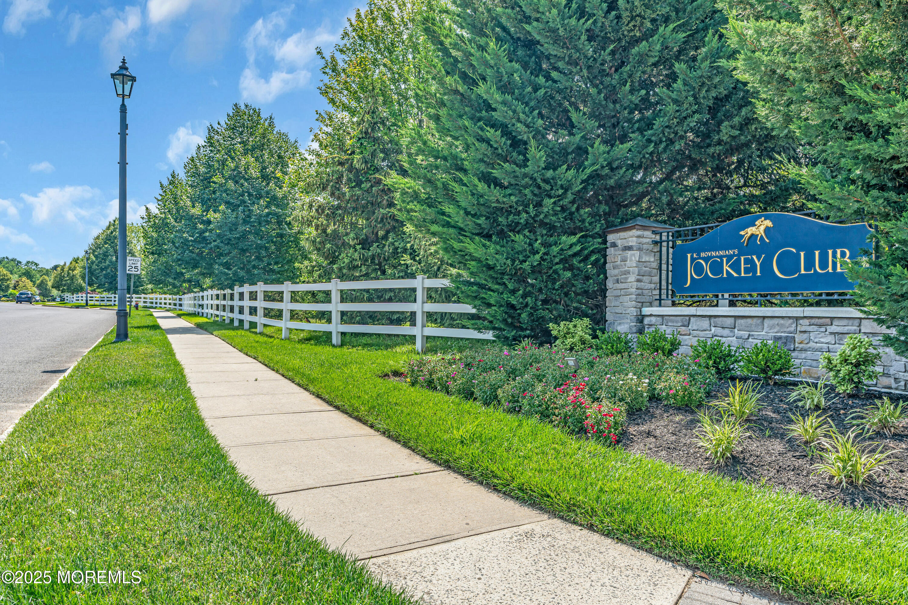 16 Haskell Way Oceanport, NJ 07757 - Photo 6 of 43 a view of a park that has a street sign on it