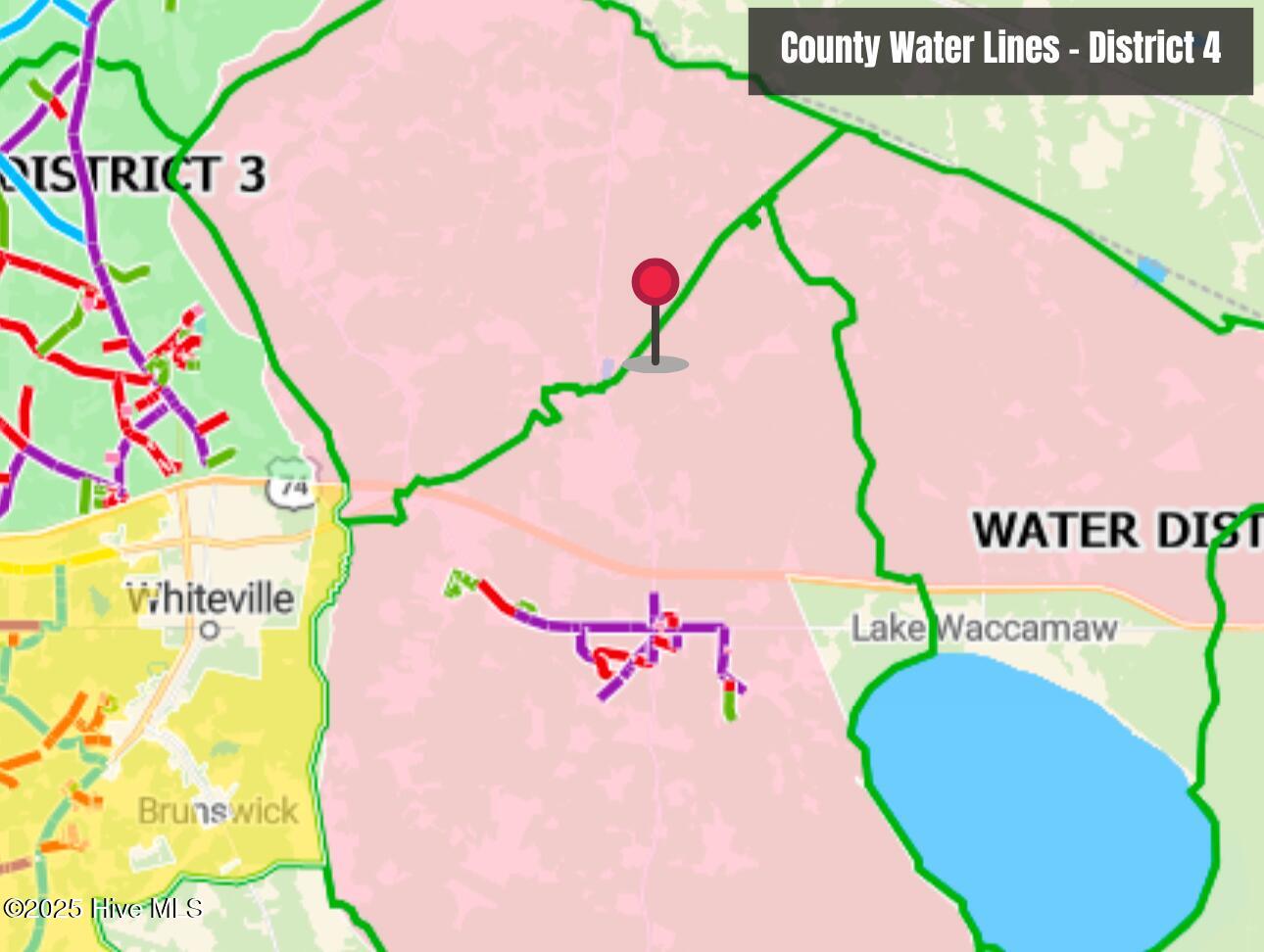 20425 Whitehall Road Whiteville, NC 28472 - Photo 3 of 3 County Water Lines - District 4.png