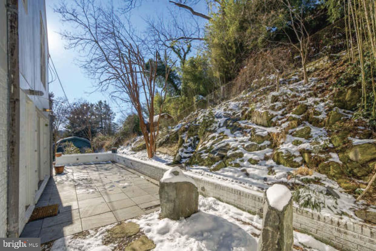 4527 Q Place Northwest Washington, DC 20007 - Photo 2 of 54 a view of yard from balcony