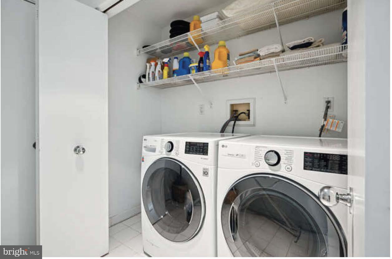 4527 Q Place Northwest Washington, DC 20007 - Photo 24 of 24 a utility room with dryer and washer