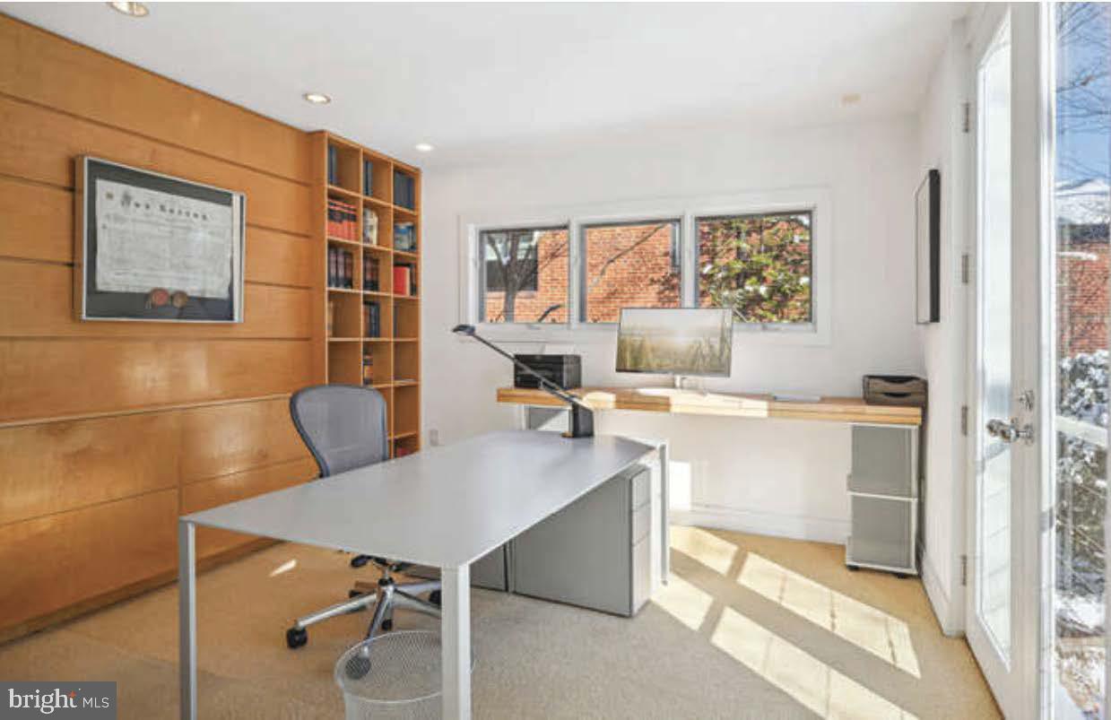 4527 Q Place Northwest Washington, DC 20007 - Photo 30 of 54 a workspace with furniture and window