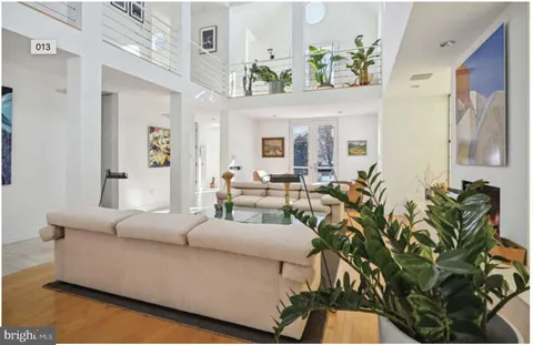 a view of a living room