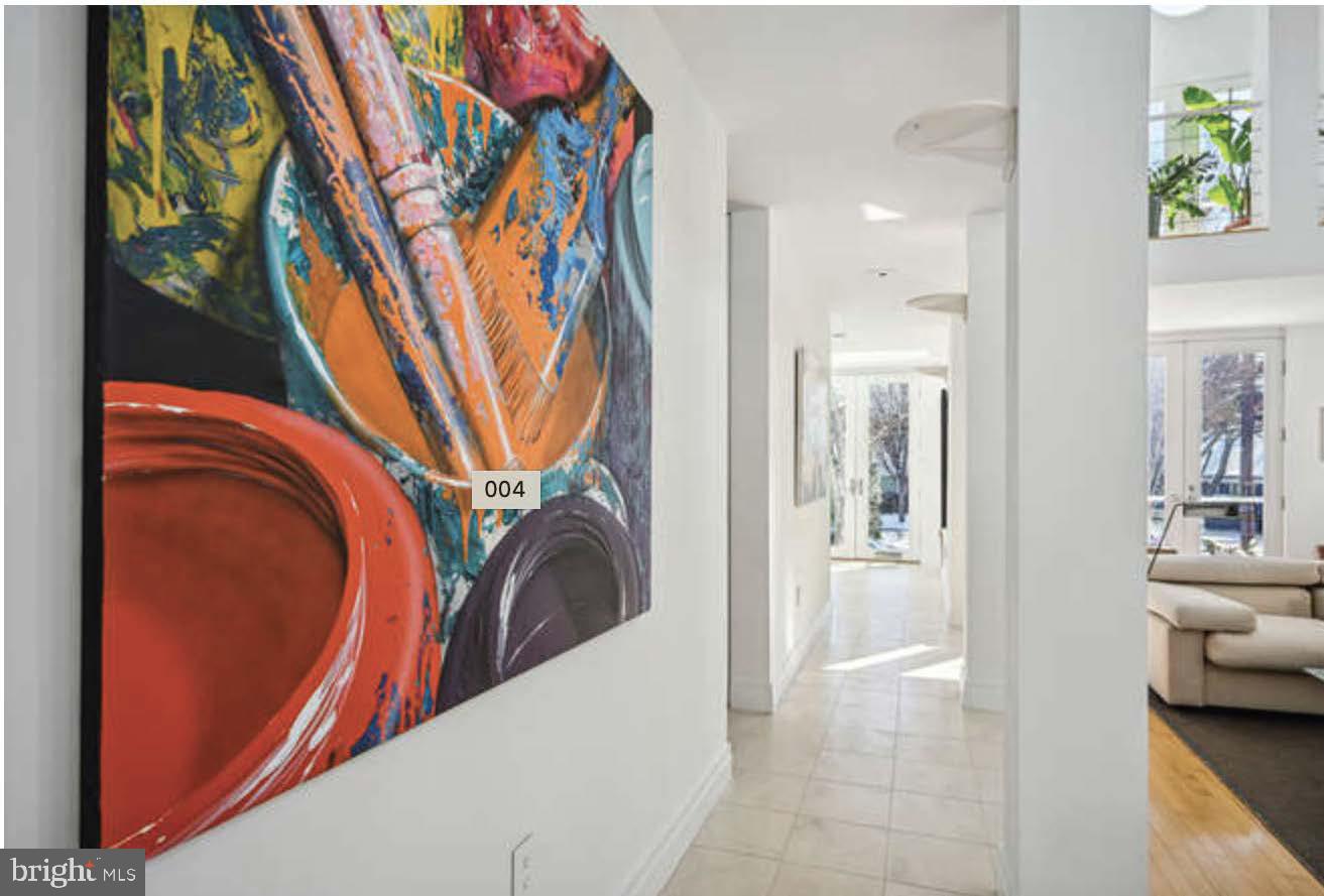 4527 Q Place Northwest Washington, DC 20007 - Photo 8 of 54 a view of a living room