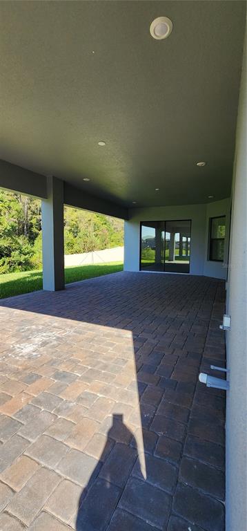 29868 Picana Lane Wesley Chapel, FL 33543 - Photo 52 of 75 a view of an empty room with a fireplace and a window