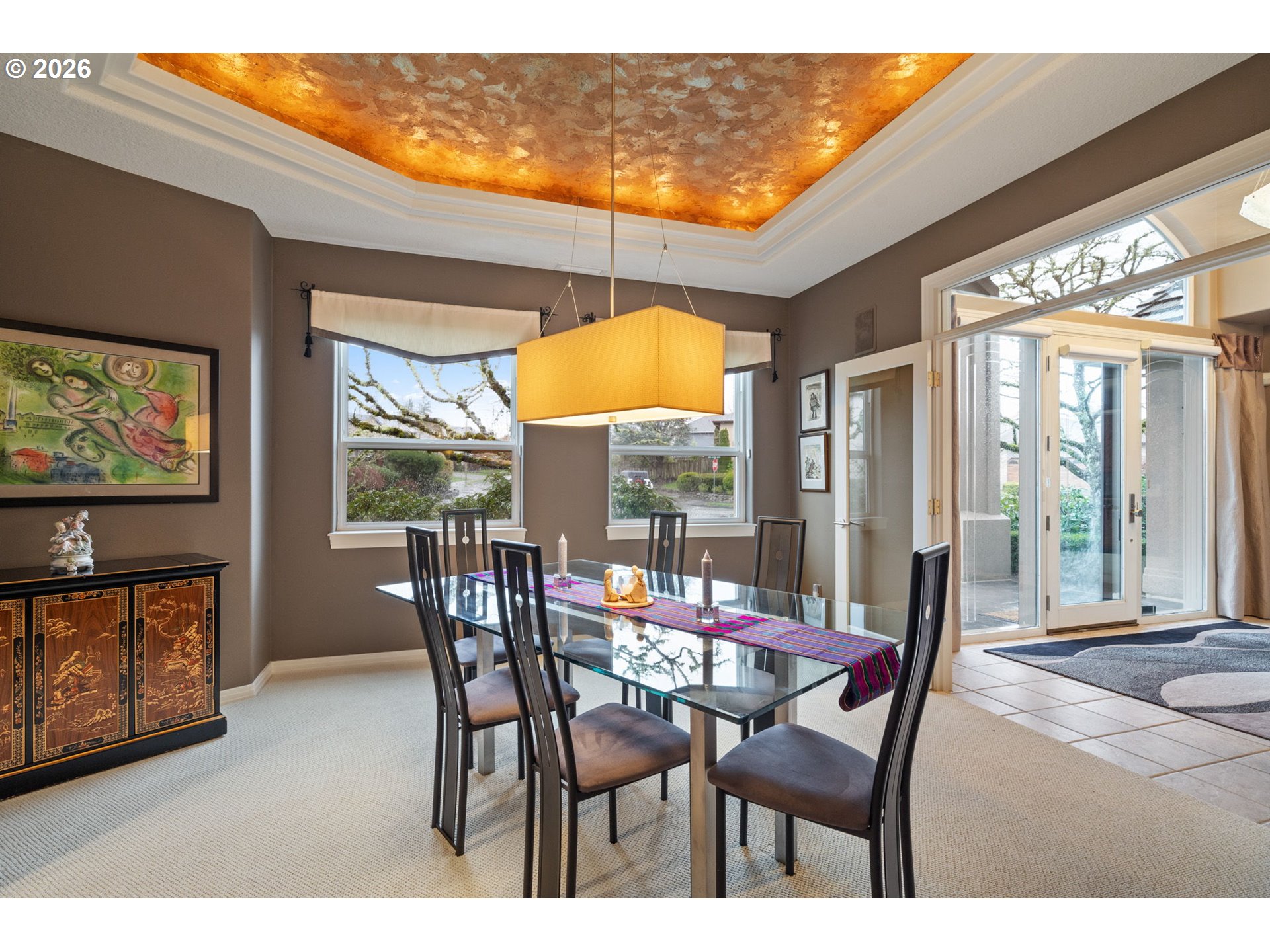 2305 Northwest Douglas Street Camas, WA 98607 - Photo 15 of 46 a dining room with furniture and wooden floor