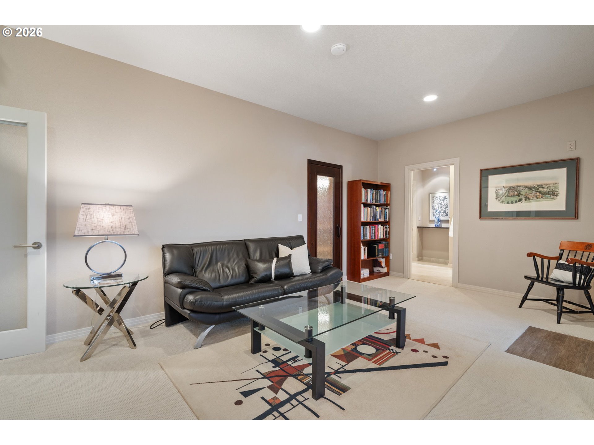 2305 Northwest Douglas Street Camas, WA 98607 - Photo 28 of 46 a living room with furniture and wooden floor
