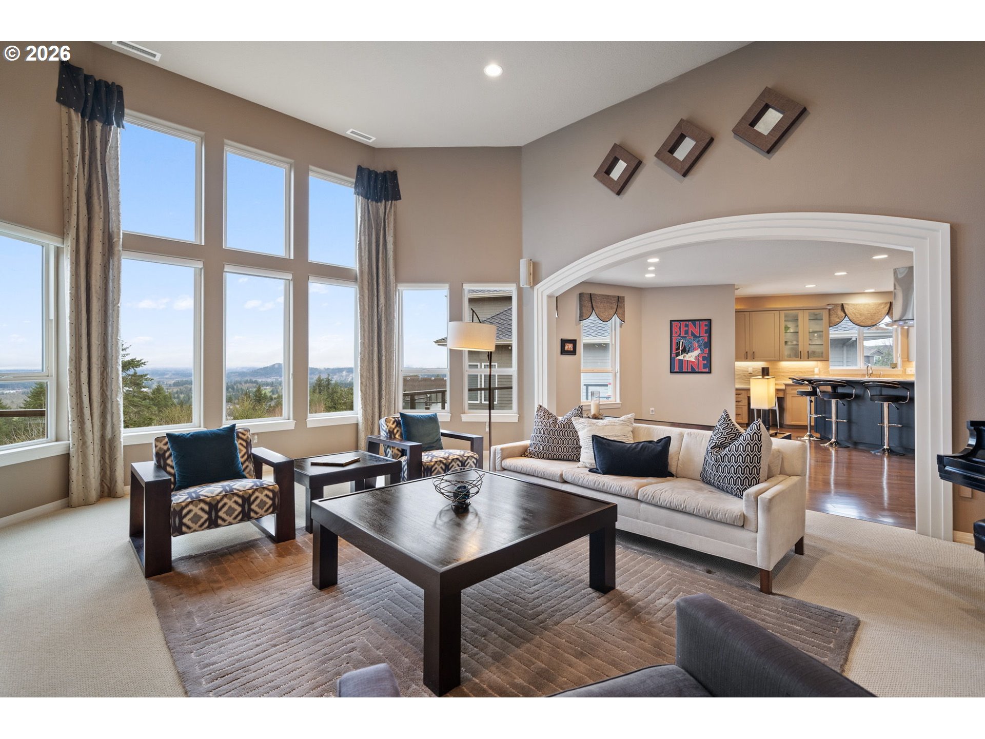 2305 Northwest Douglas Street Camas, WA 98607 - Photo 3 of 46 a living room with furniture and a large window