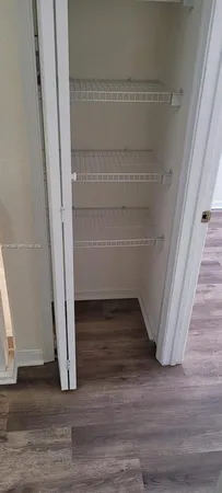 a view of wooden staircase