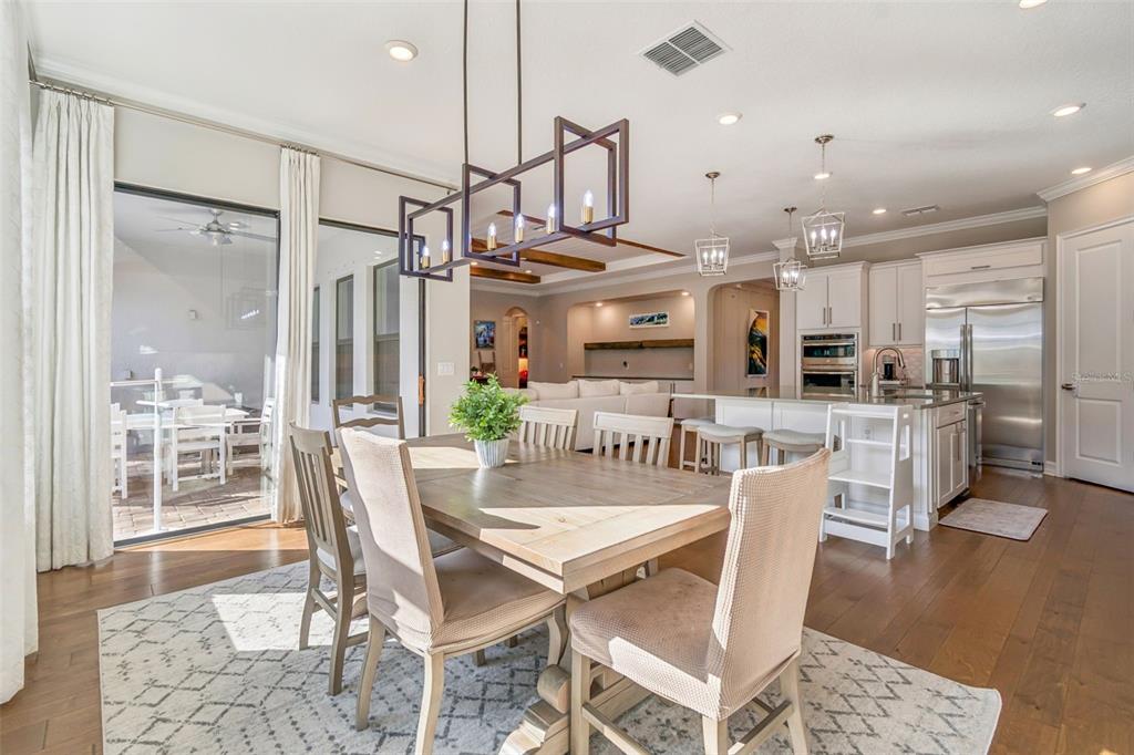 2519 Cordoba Ranch Boulevard Lutz, FL 33559 - Photo 20 of 77 a view of a dining room with furniture
