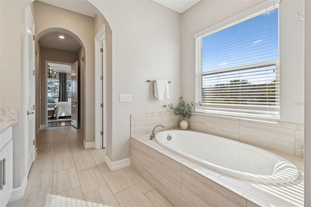 2519 Cordoba Ranch Boulevard Lutz, FL 33559 - Photo 43 of 77 a bathroom with a bathtub and a shower