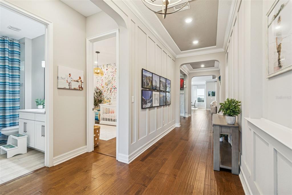 2519 Cordoba Ranch Boulevard Lutz, FL 33559 - Photo 7 of 77 a view interior of the house and wooden floor