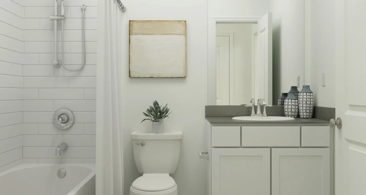 8207 Holly Blue Drive Rosharon, TX 77583 - Photo 20 of 28 a bathroom with a sink toilet and shower