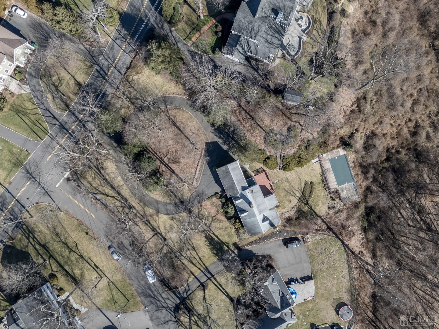6 Far View Drive Mountainside, NJ 07092 - Photo 38 of 45 a aerial view of a house with a yard