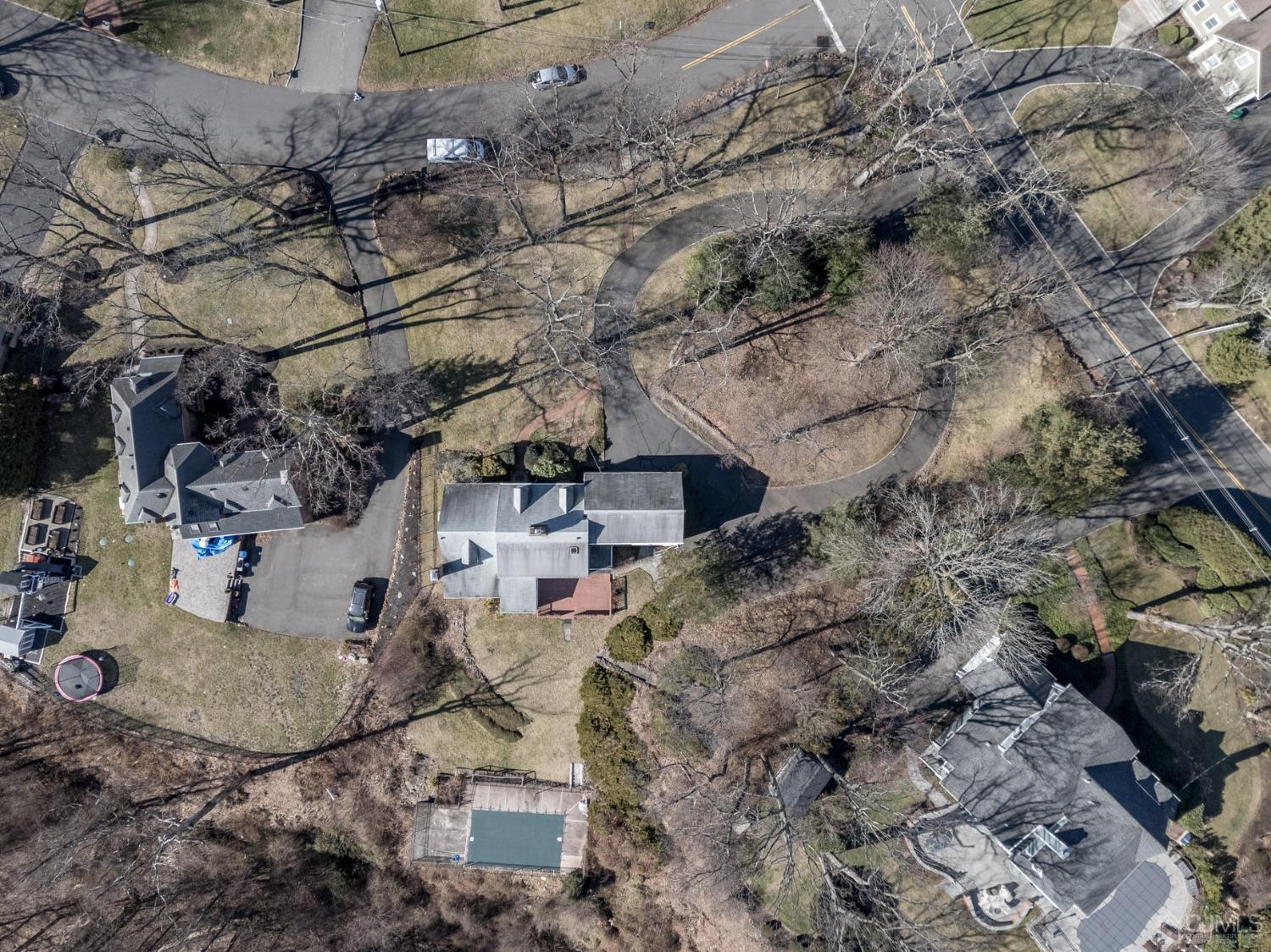 6 Far View Drive Mountainside, NJ 07092 - Photo 44 of 45 a aerial view of a house with a yard