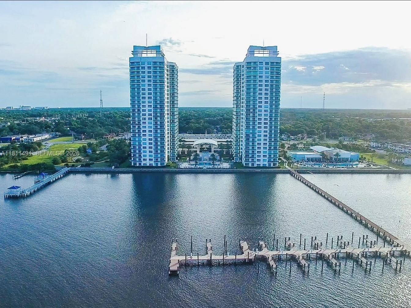 231 Riverside Drive, Unit 1210 Daytona Beach, FL 32117 - Photo 69 of 70 a view of ocean with city view