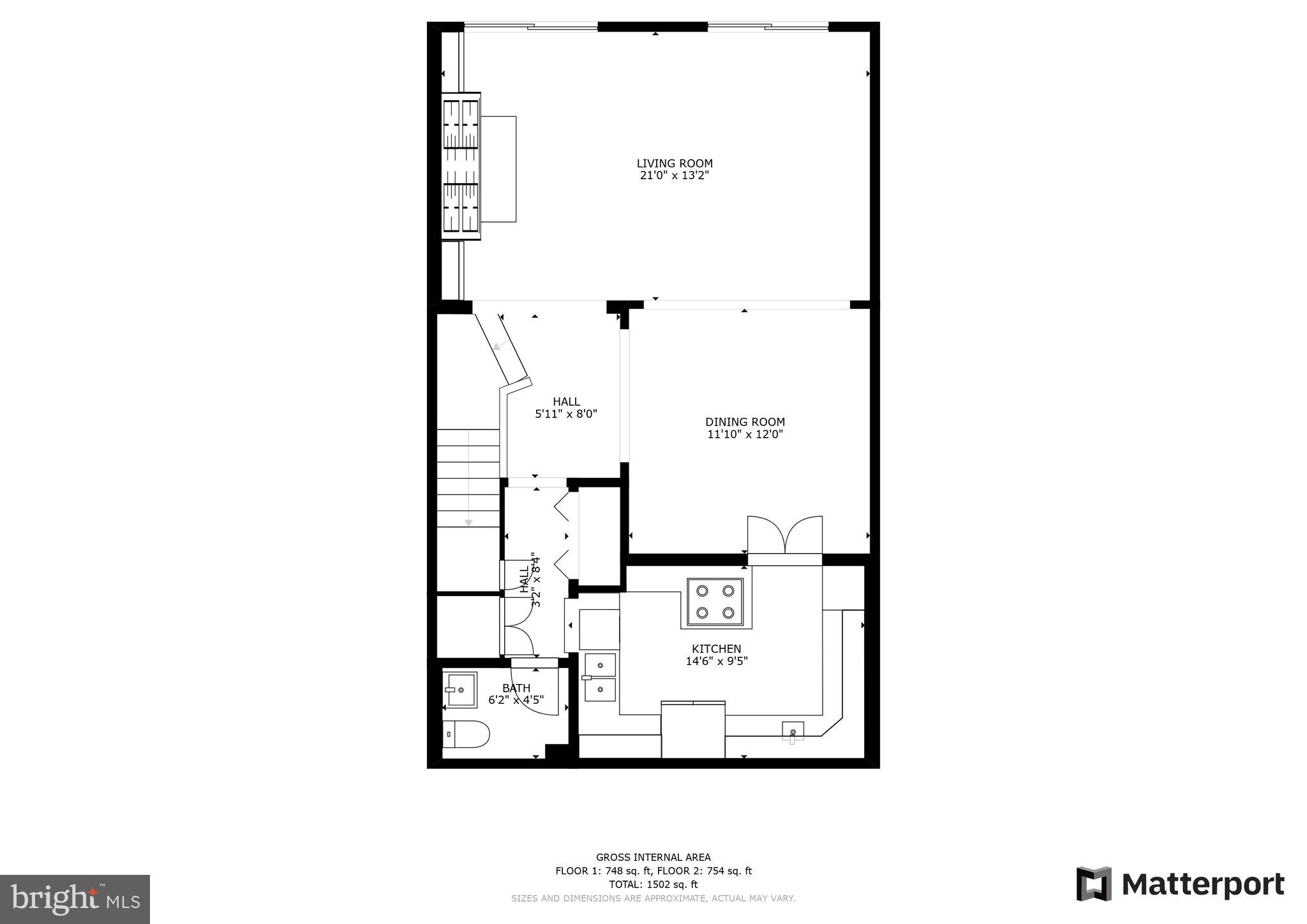 1638 Beekman Place Northwest, Unit D Washington, DC 20009 - Photo 26 of 26 Floor Plan