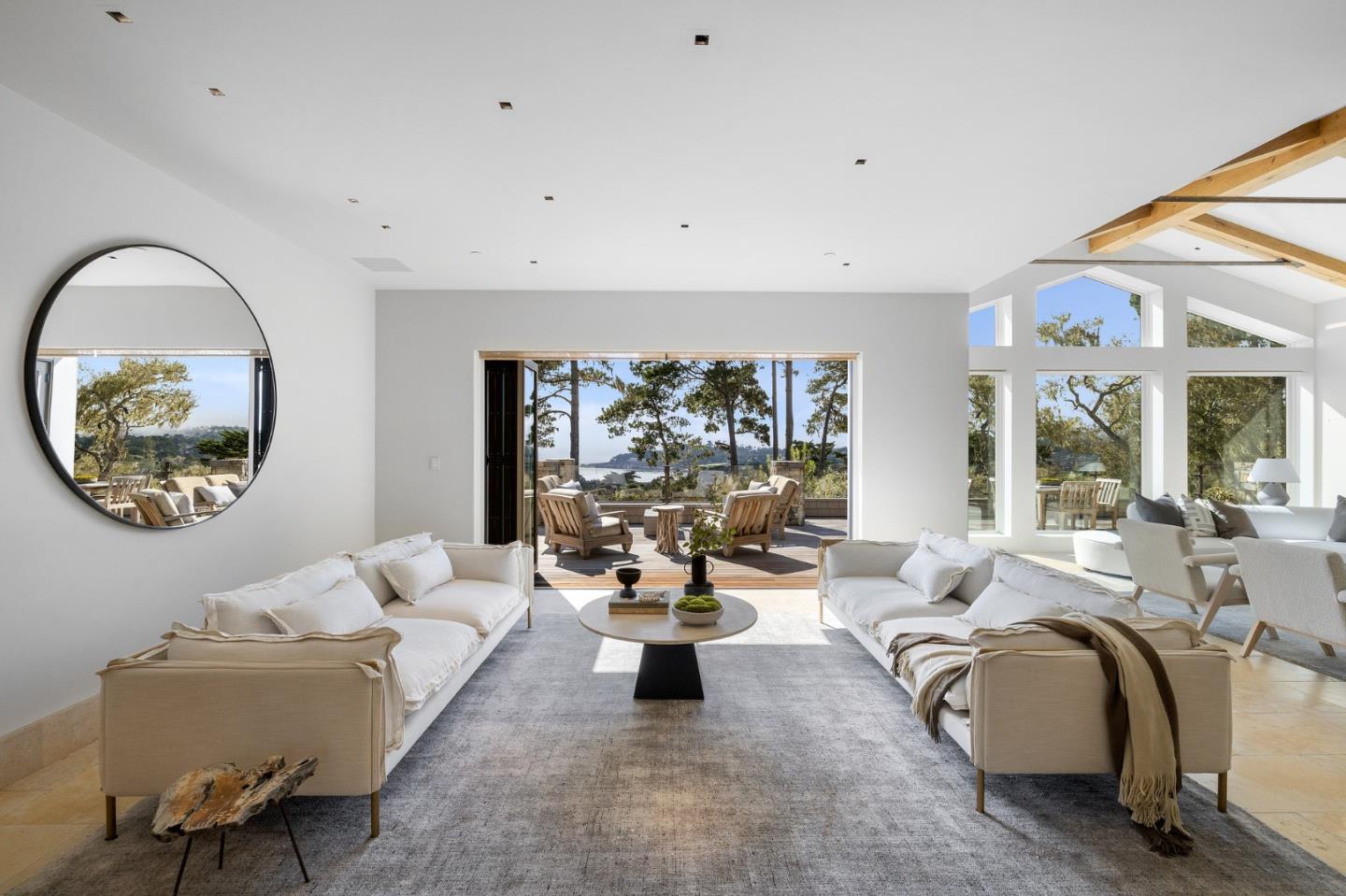 3204 Palmero Way Pebble Beach, CA 93953 - Photo 16 of 93 a living room with furniture and a large window