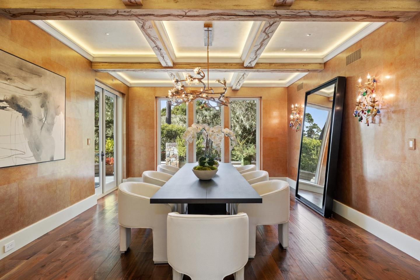 3204 Palmero Way Pebble Beach, CA 93953 - Photo 26 of 93 a view of a dining room with furniture and wooden floor