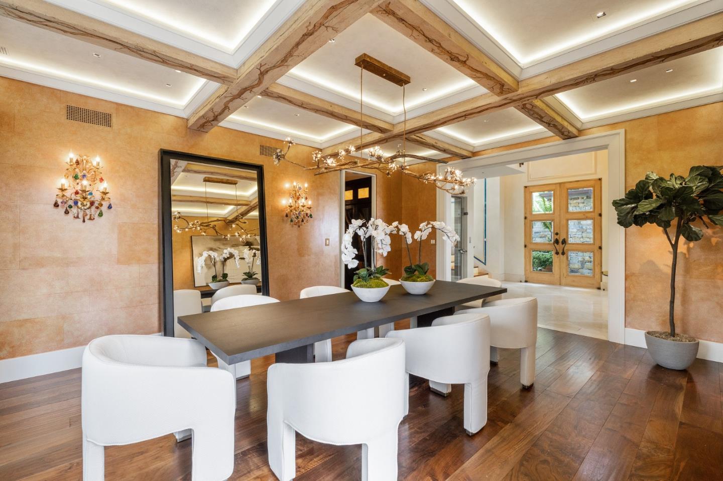 3204 Palmero Way Pebble Beach, CA 93953 - Photo 29 of 93 a view of a dining room with furniture window and wooden floor