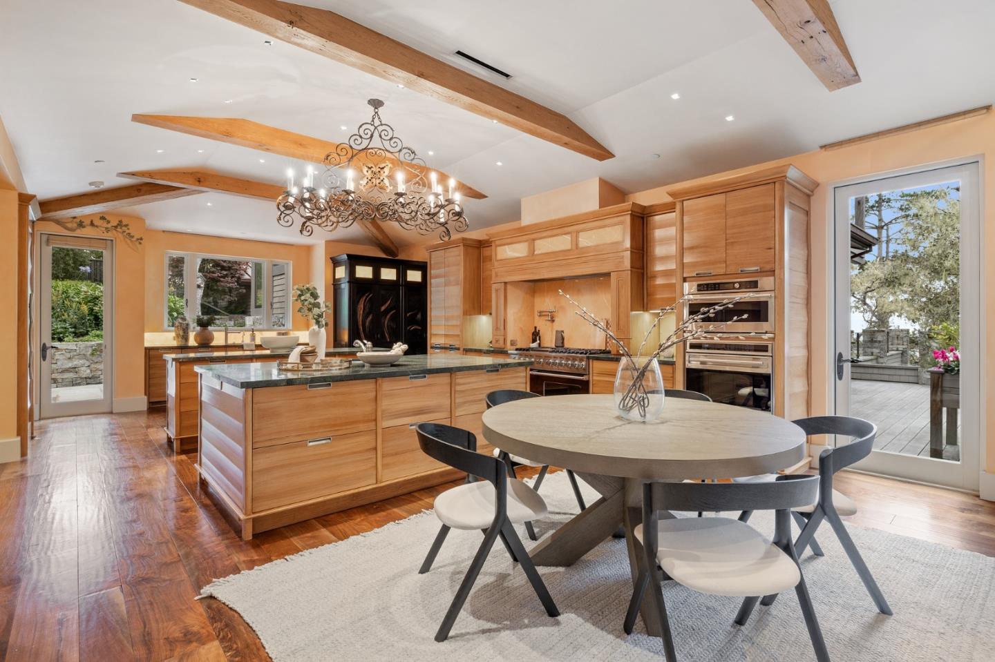 3204 Palmero Way Pebble Beach, CA 93953 - Photo 35 of 93 a view of a dining room with furniture and wooden floor
