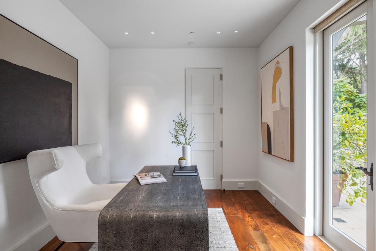 3204 Palmero Way Pebble Beach, CA 93953 - Photo 38 of 93 a dining room with furniture and a potted plant
