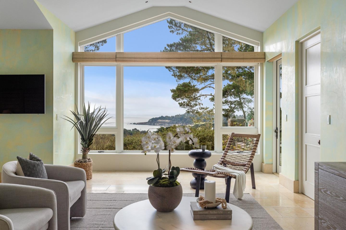 3204 Palmero Way Pebble Beach, CA 93953 - Photo 42 of 93 a living room with furniture and a large window